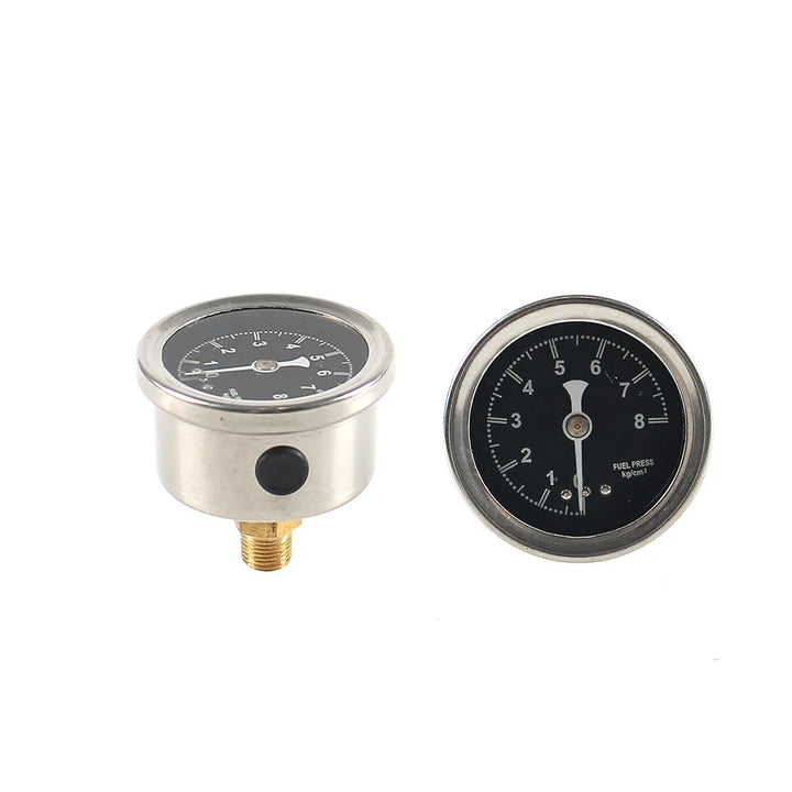 Black Racing Fuel Pressure Gauge